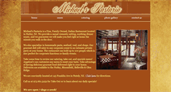Desktop Screenshot of michaelspastaria.com